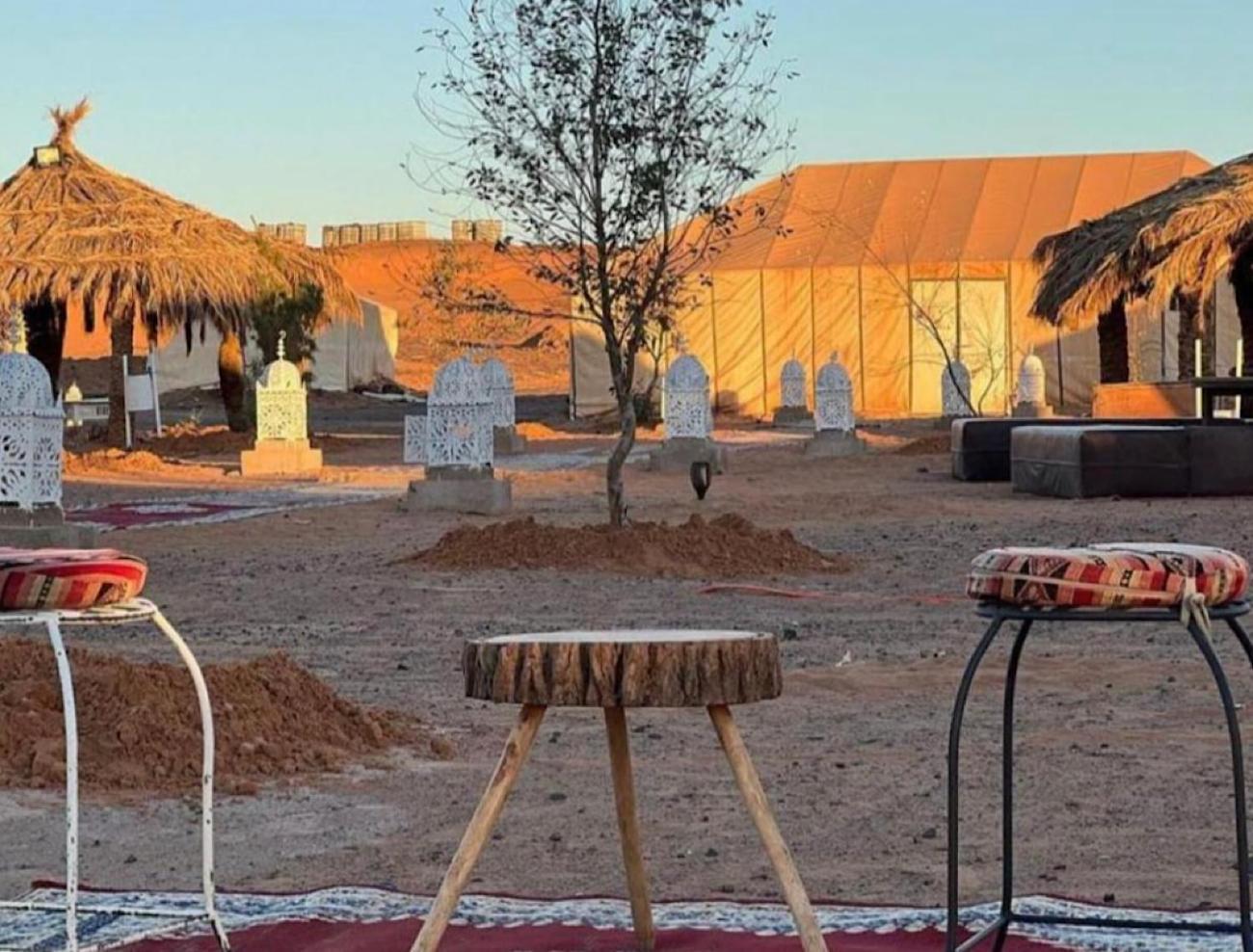 Hotel Sahara traveling camp Merzouga Exterior foto