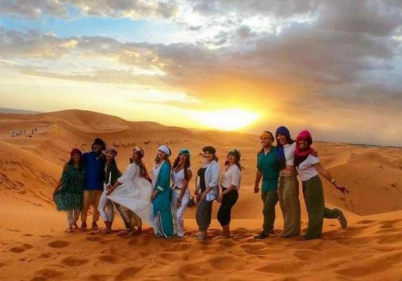 Hotel Sahara traveling camp Merzouga Exterior foto