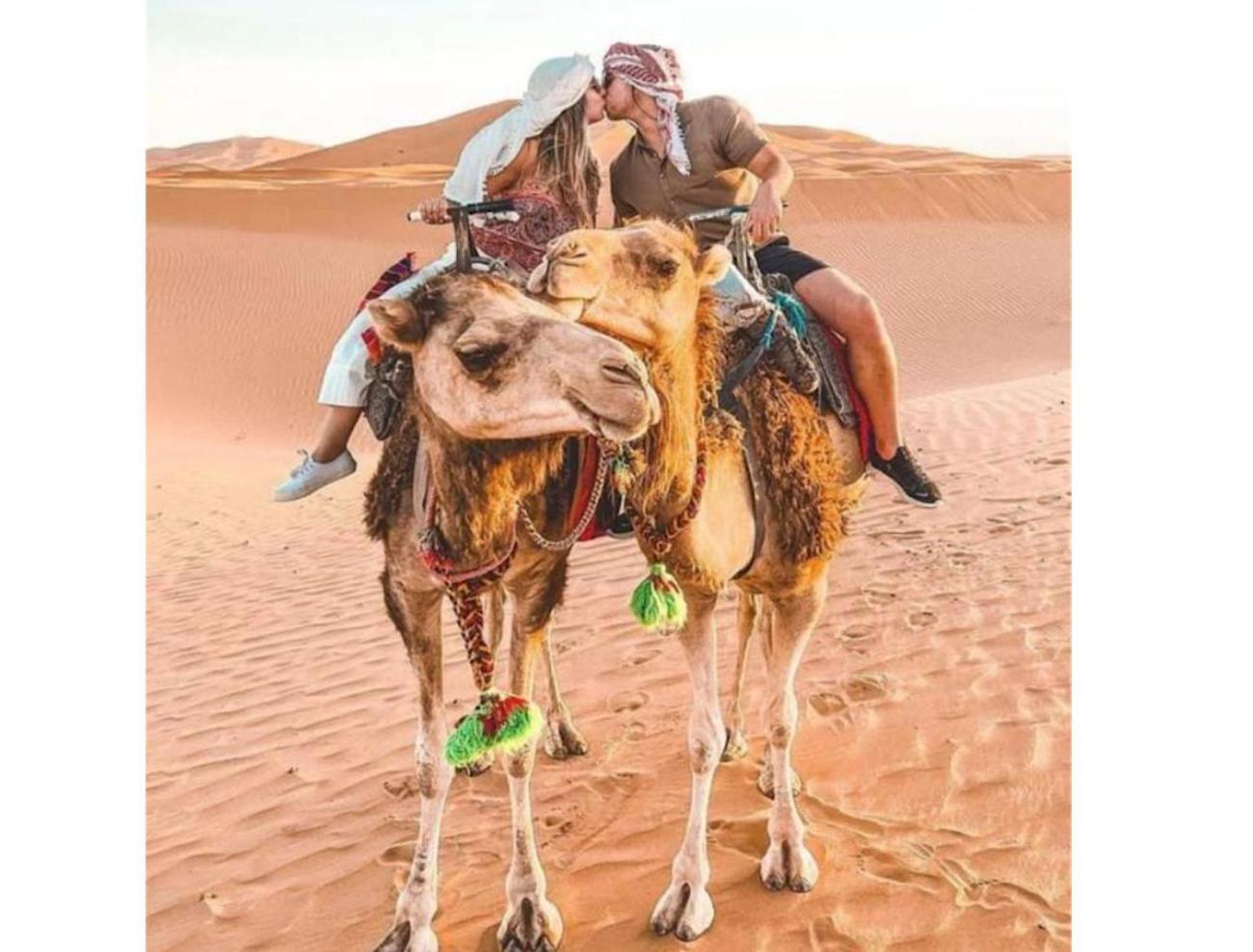 Hotel Sahara traveling camp Merzouga Exterior foto